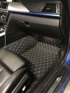 custom diamond floor mats
